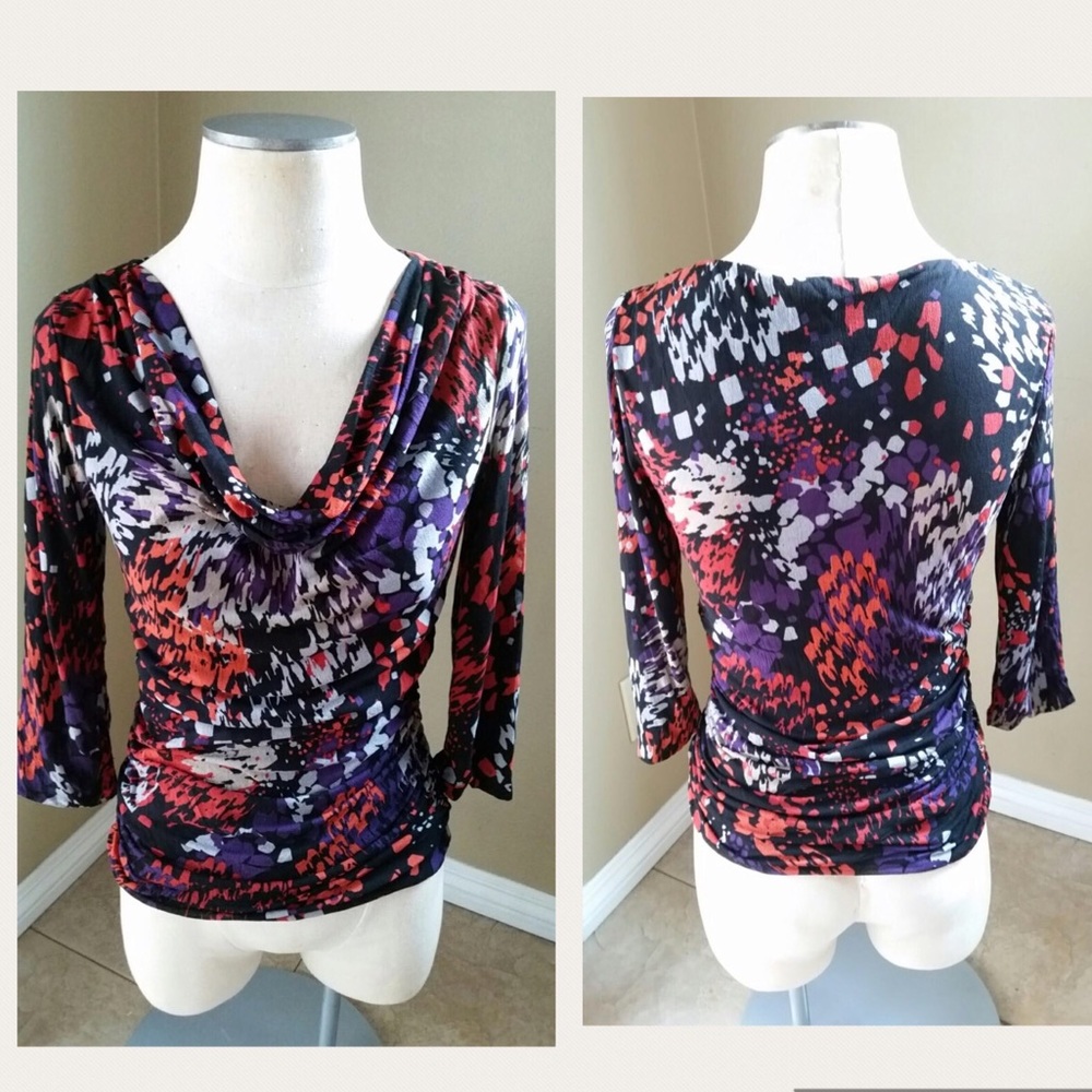 CLASSIQUES ENTIER Nordstrom 3/4 sleeve blouse